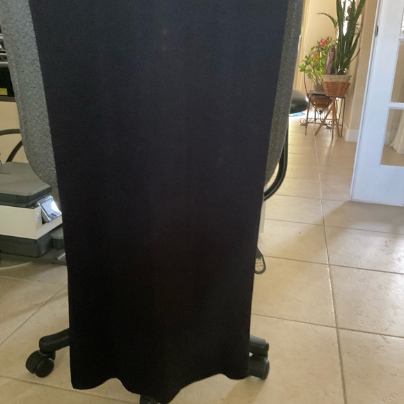 SCOTT MC CLINTOCK LONG BLACK DRESS - Picture 8 of 10